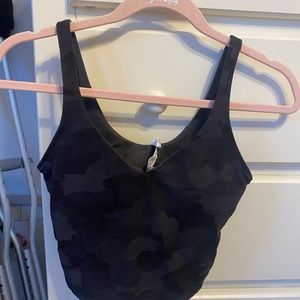 lululemon align tank in black camo